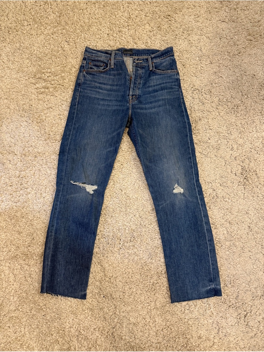 Mother Jeans Tomcat Ankle Fray size 29 Jeans